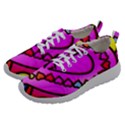 Stained Glass Love Heart Women Athletic Shoes View2