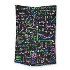 Math Linear Mathematics Education Circle Background Small Tapestry by Apen