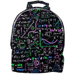 Math Linear Mathematics Education Circle Background Mini Full Print Backpack by Apen