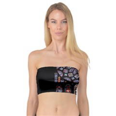 Chartres Cathedral Notre Dame De Paris Stained Glass Bandeau Top