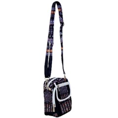 Chartres Cathedral Notre Dame De Paris Stained Glass Shoulder Strap Belt Bag