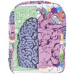 Brain Heart Balance Emotion Full Print Backpack by Maspions