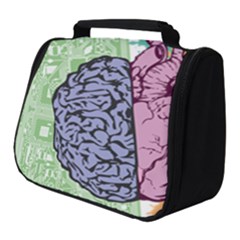 Brain Heart Balance Emotion Full Print Travel Pouch (small)