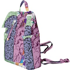 Brain Heart Balance Emotion Buckle Everyday Backpack