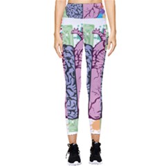 Brain Heart Balance Emotion Pocket Leggings 