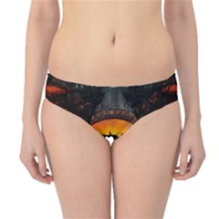 Dragon Fire Fantasy Art Hipster Bikini Bottoms