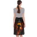 Dragon Fire Fantasy Art Midi Beach Skirt View2