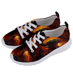 Dragon Fire Fantasy Art Women s Lightweight Sports Shoes