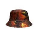 Dragon Fire Fantasy Art Inside Out Bucket Hat (Kids) View4