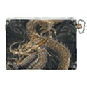 Fantasy Dragon Pentagram Canvas Cosmetic Bag (XL) View2