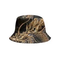 Fantasy Dragon Pentagram Bucket Hat (kids) by Maspions