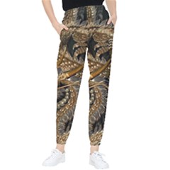 Fantasy Dragon Pentagram Women s Tapered Pants