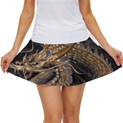 Fantasy Dragon Pentagram Women s Skort