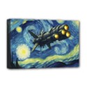 Spaceship Starry Night Van Gogh Painting Deluxe Canvas 18  x 12  (Stretched) View1