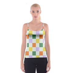 Board Pictures Chess Background Spaghetti Strap Top