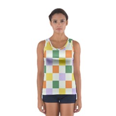 Board Pictures Chess Background Sport Tank Top  by Maspions