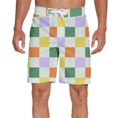 Board Pictures Chess Background Men s Beach Shorts