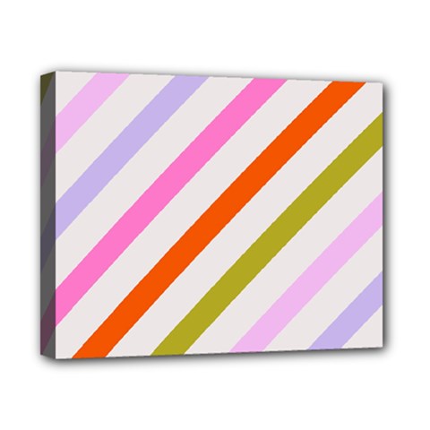 Lines Geometric Background Canvas 10  X 8  (stretched)