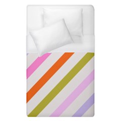 Lines Geometric Background Duvet Cover (single Size) by Maspions