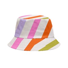 Lines Geometric Background Bucket Hat