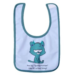 Spoiled Rotten Green Baby Bib