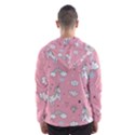 Cute Unicorn Seamless Pattern Men s Hooded Windbreaker View2