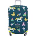 Cute Babies Toys Seamless Pattern Luggage Cover (Large) View1