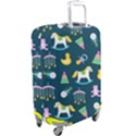 Cute Babies Toys Seamless Pattern Luggage Cover (Large) View2