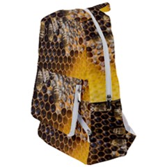 Honeycomb With Bees Travelers  Backpack by Apen