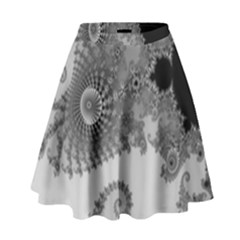 Apple Males Almond Bread Abstract Mathematics High Waist Skirt by Apen