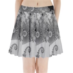 Apple Males Almond Bread Abstract Mathematics Pleated Mini Skirt