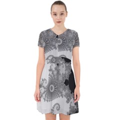 Apple Males Almond Bread Abstract Mathematics Adorable In Chiffon Dress by Apen