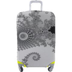 Apple Males Almond Bread Abstract Mathematics Luggage Cover (large) by Apen