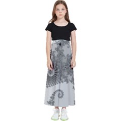 Apple Males Almond Bread Abstract Mathematics Kids  Flared Maxi Skirt by Apen