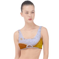 Beer Foam Texture Macro Liquid Bubble The Little Details Bikini Top by Cemarart