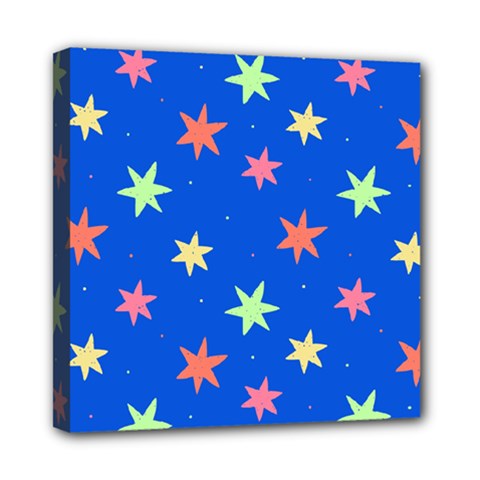 Background Star Darling Galaxy Mini Canvas 8  X 8  (stretched)