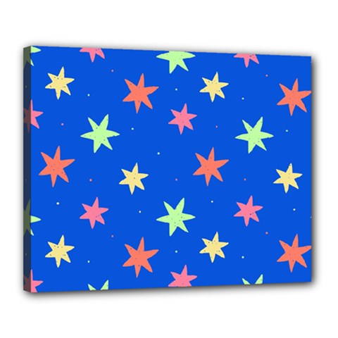 Background Star Darling Galaxy Canvas 20  X 16  (stretched)