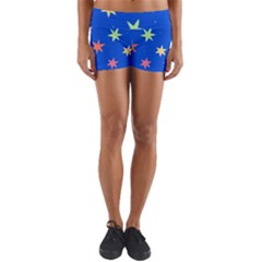 Background Star Darling Galaxy Yoga Shorts