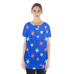 Background Star Darling Galaxy Skirt Hem Sports Top