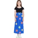 Background Star Darling Galaxy Kids  Flared Maxi Skirt View1