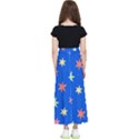 Background Star Darling Galaxy Kids  Flared Maxi Skirt View2