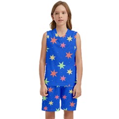 Background Star Darling Galaxy Kids  Basketball Mesh Set