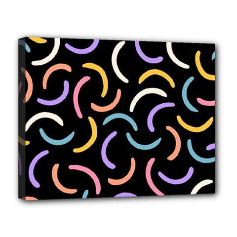 Abstract Pattern Wallpaper Canvas 14  X 11  (stretched)