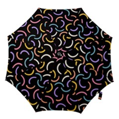 Abstract Pattern Wallpaper Hook Handle Umbrellas (large)