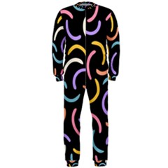 Abstract Pattern Wallpaper Onepiece Jumpsuit (men)