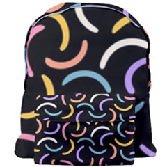 Abstract Pattern Wallpaper Giant Full Print Backpack