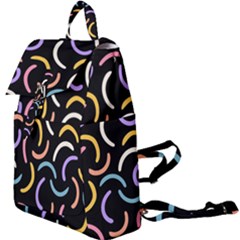 Abstract Pattern Wallpaper Buckle Everyday Backpack