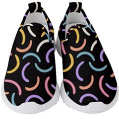 Abstract Pattern Wallpaper Kids  Slip On Sneakers