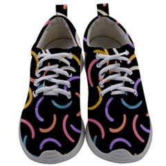 Abstract Pattern Wallpaper Mens Athletic Shoes