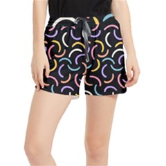 Abstract Pattern Wallpaper Women s Runner Shorts